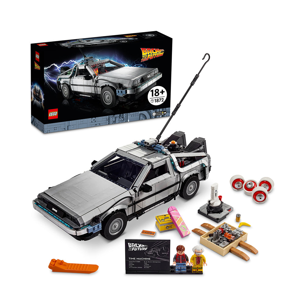 LEGO Back to the Future Time Machine 10300 Building Kit for Adults