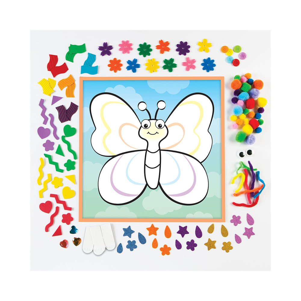 Creativity for Kids Sticky Wall Art - Butterfly