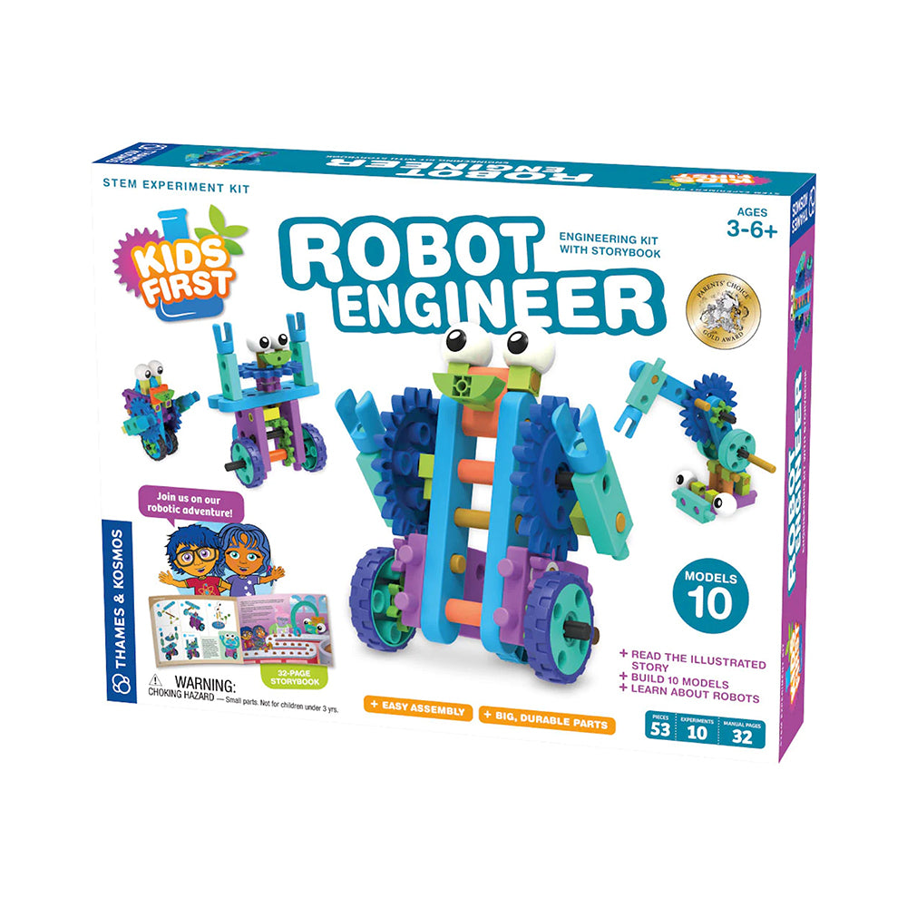 Kids First Robot Engineer Kit and Storybook