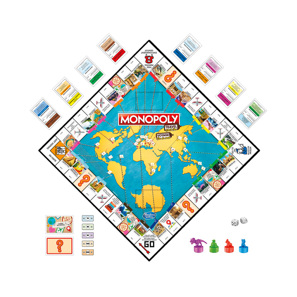 Monopoly World Tour Board Game