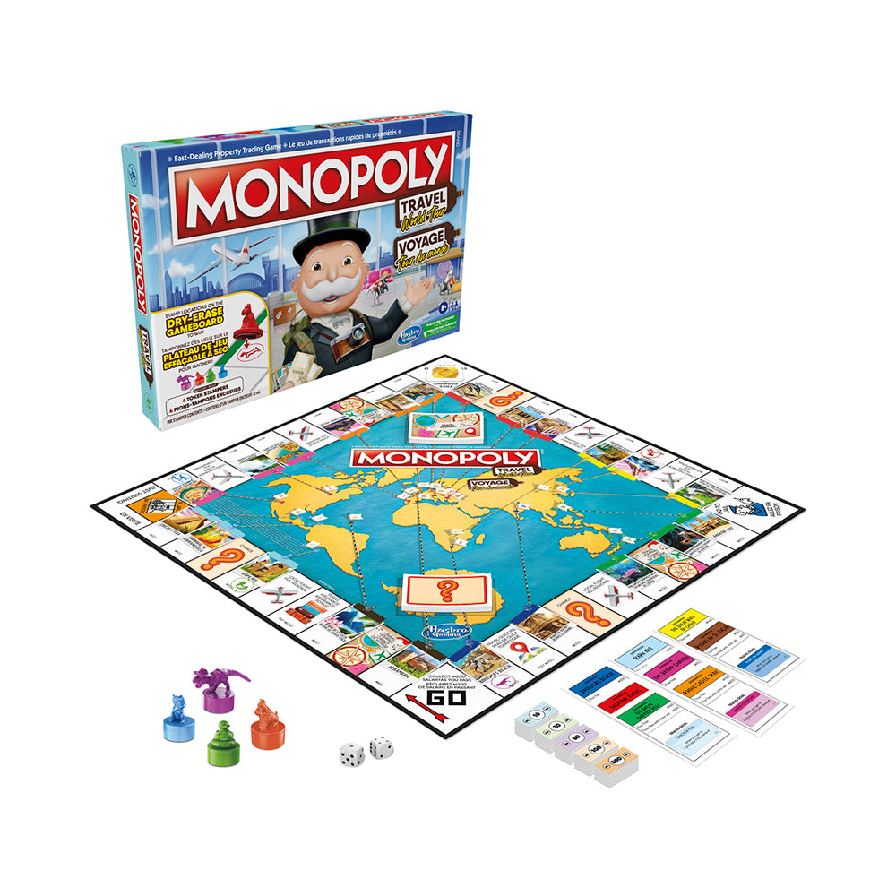 Monopoly World Tour Board Game