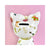 Bright Stripes Tattoo A Kitty Ceramic Bank