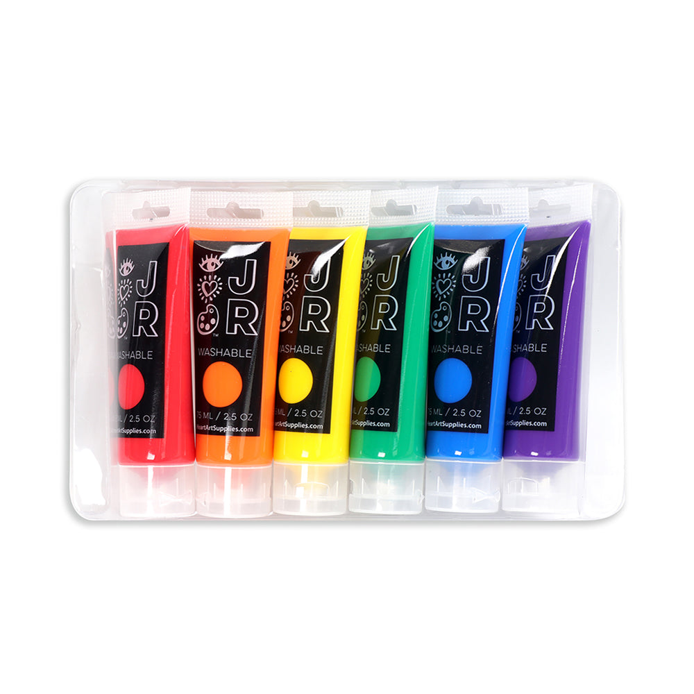 JR 6 Washable Fingerpaints