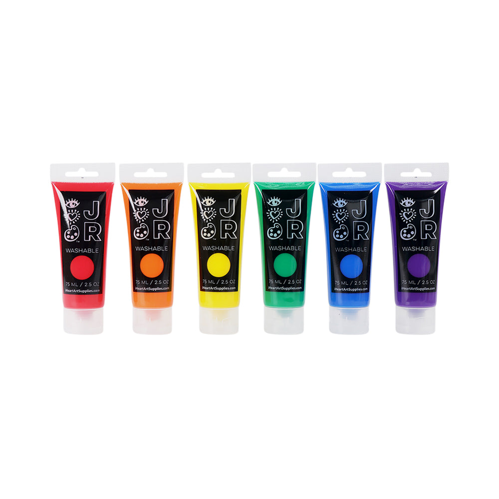 JR 6 Washable Fingerpaints