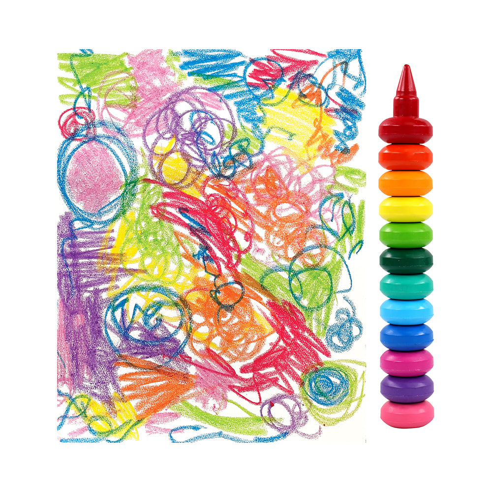 JR 12 Finger Crayons