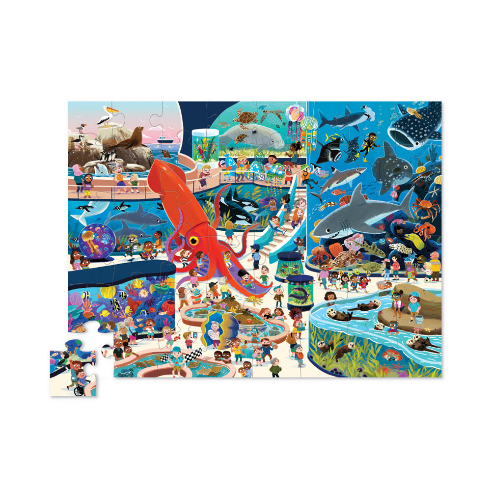 Day at the Aquarium 48pc Puzzle