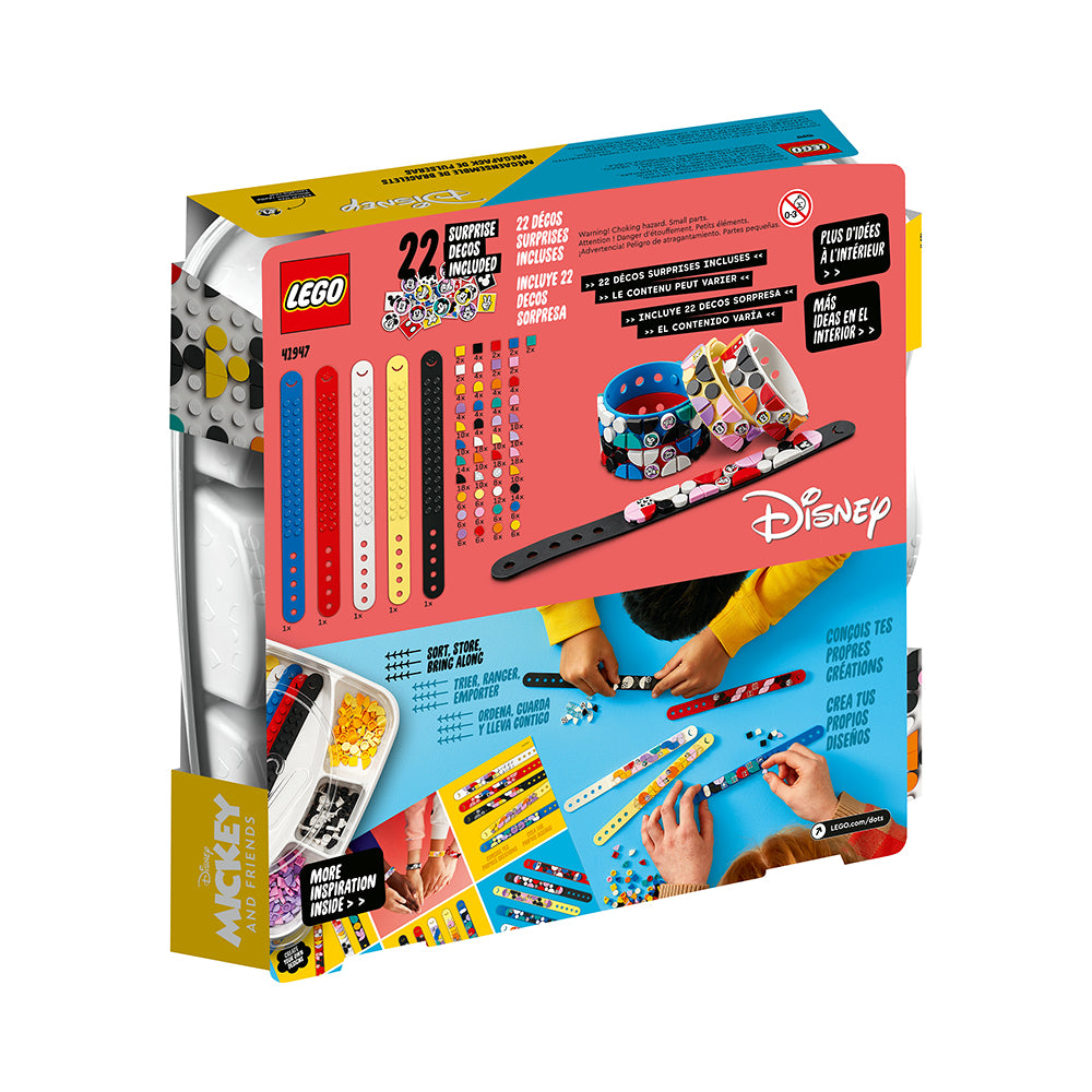 LEGO DOTS Disney Mickey & Friends Bracelets Mega Pack 41947 DIY