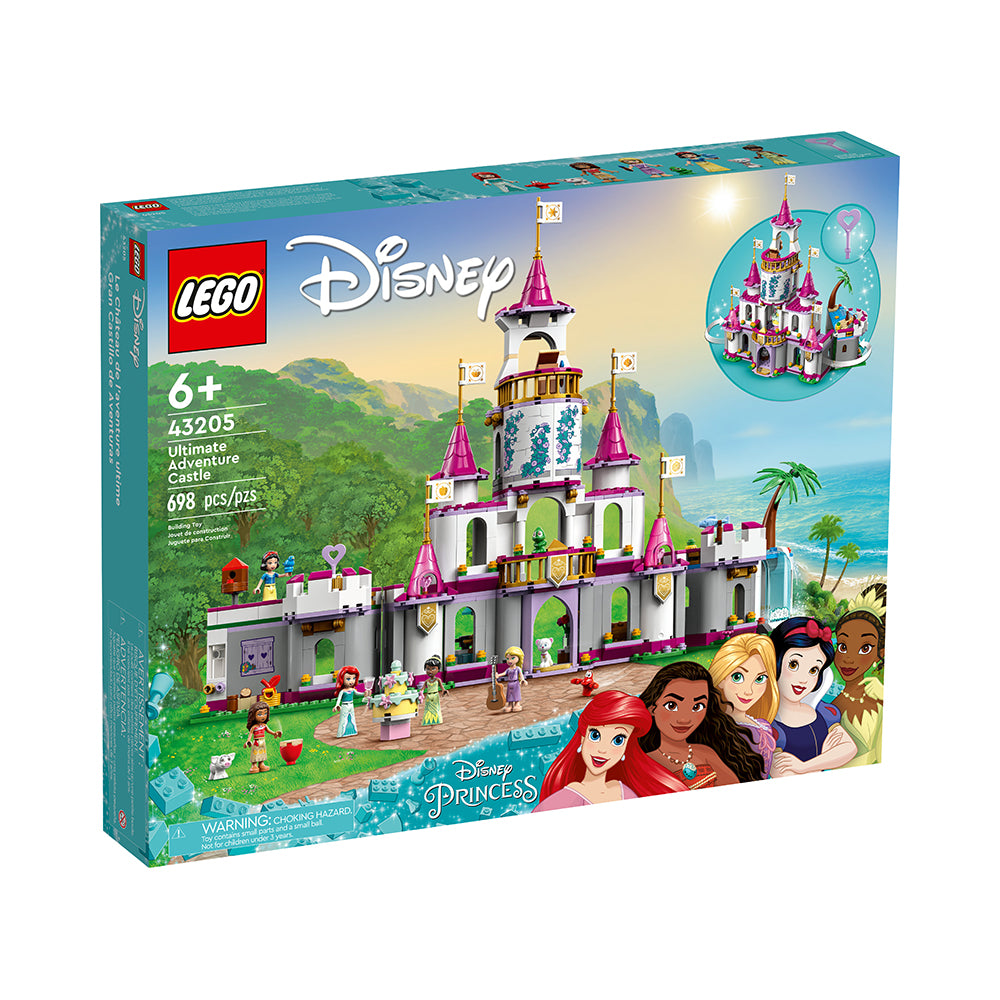 LEGO® Disney™ Princess Ultimate Adventure Castle 43205 Building Kit (698 Pieces)