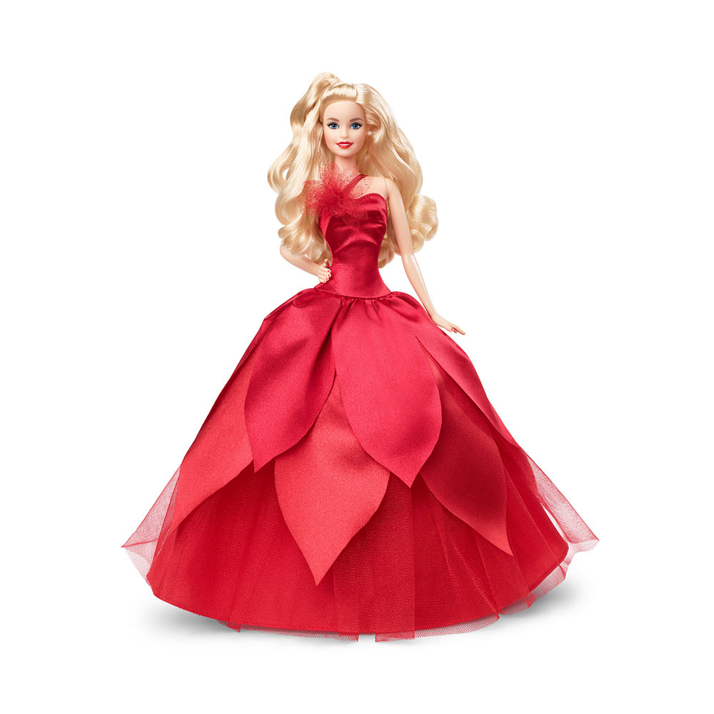 Barbie Signature 2022 Holiday Barbie Doll (Blonde Hair)