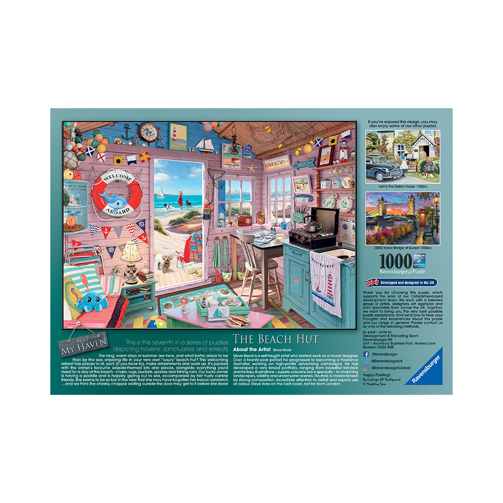 Ravensburger The Beach Hut 1000pc Puzzle