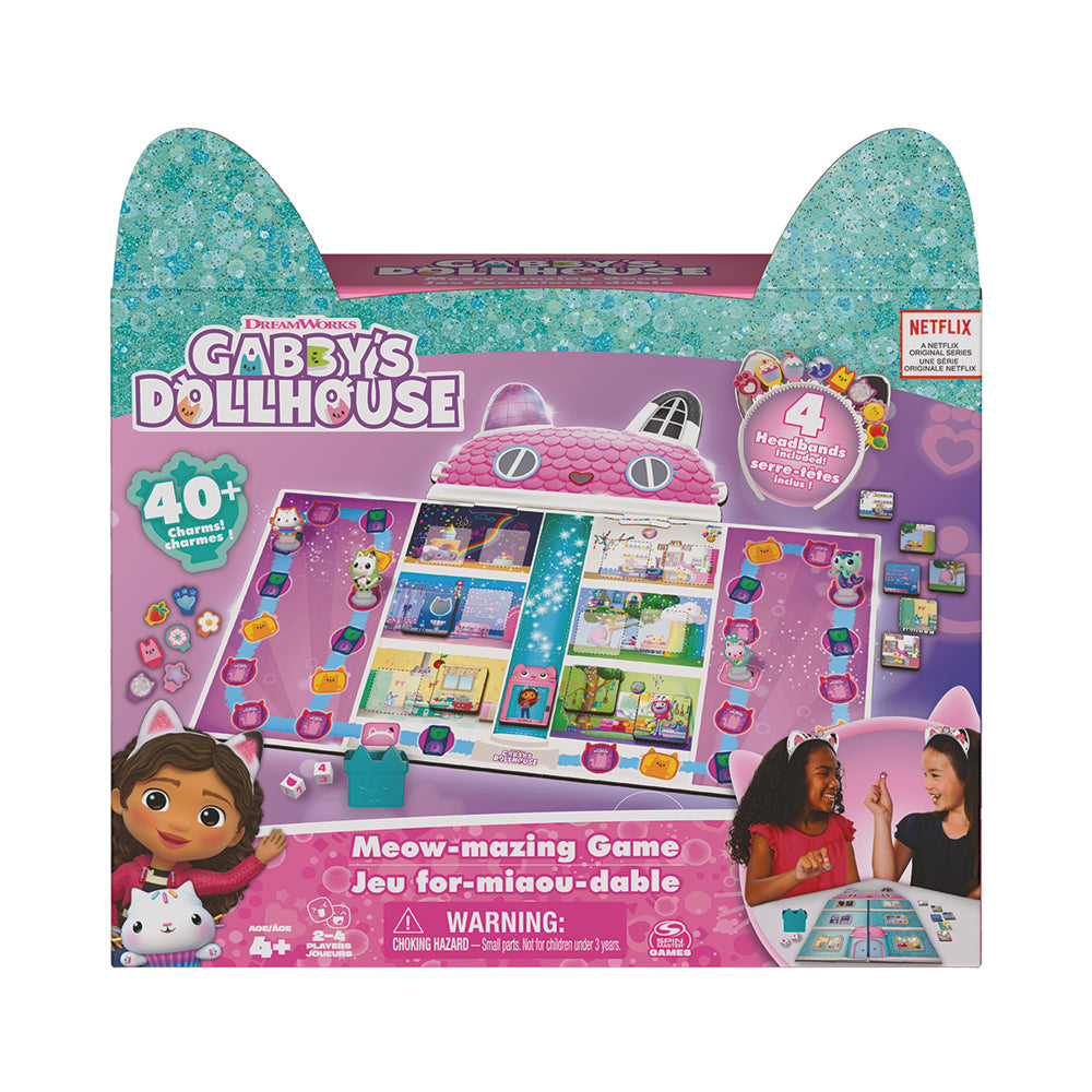 Gabby’s Dollhouse - Meow-mazing Board Game