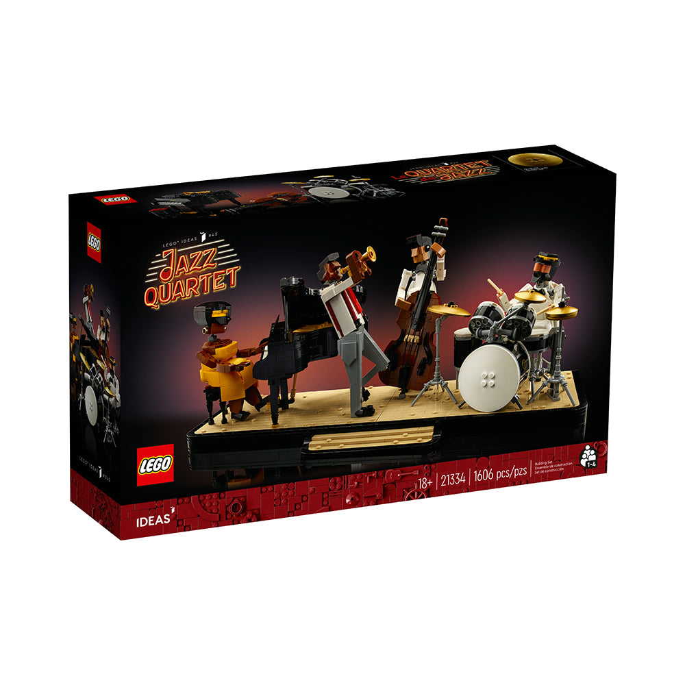 LEGO Ideas Jazz Quartet 21334 Building Kit for Music-Loving Adults (1,606 Pieces)