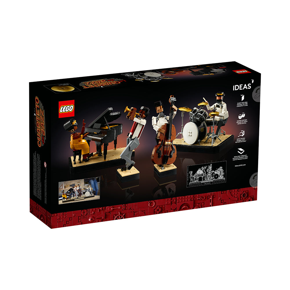 LEGO Ideas Jazz Quartet 21334 Building Kit for Music-Loving Adults (1,606 Pieces)