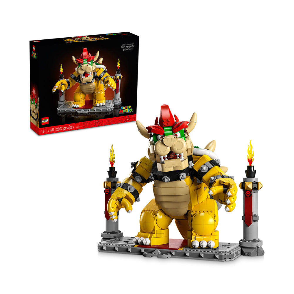 LEGO Super Mario The Mighty Bowser 71411 Building Kit (2,807 Pieces)