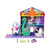 Polly Pocket Starring Shani Pollyville Museum Playset, 2 Micro Dolls, 3 Floors, 15 Accessories