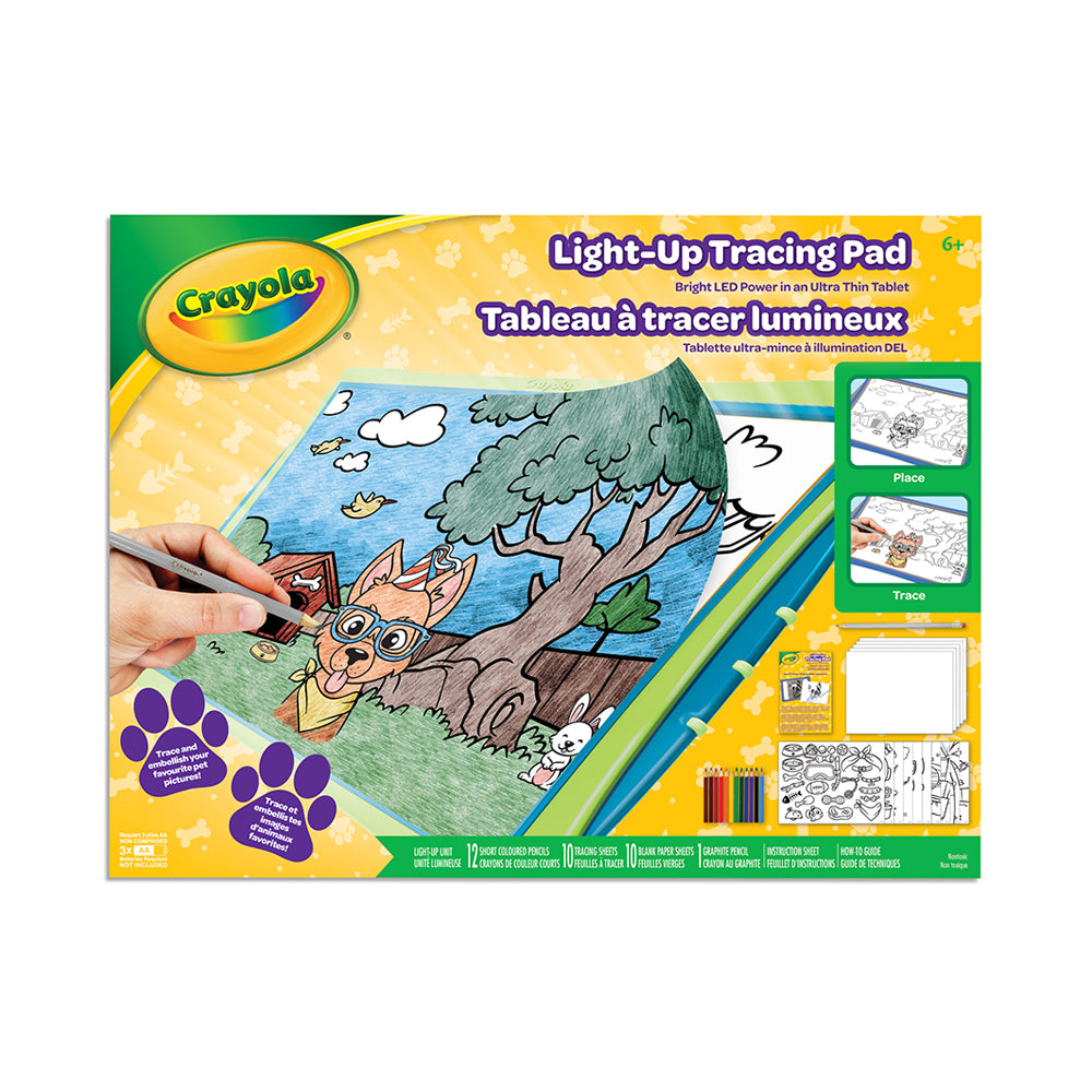 Crayola Light up tracing pad, Hobbies & Toys, Toys & Games on Carousell