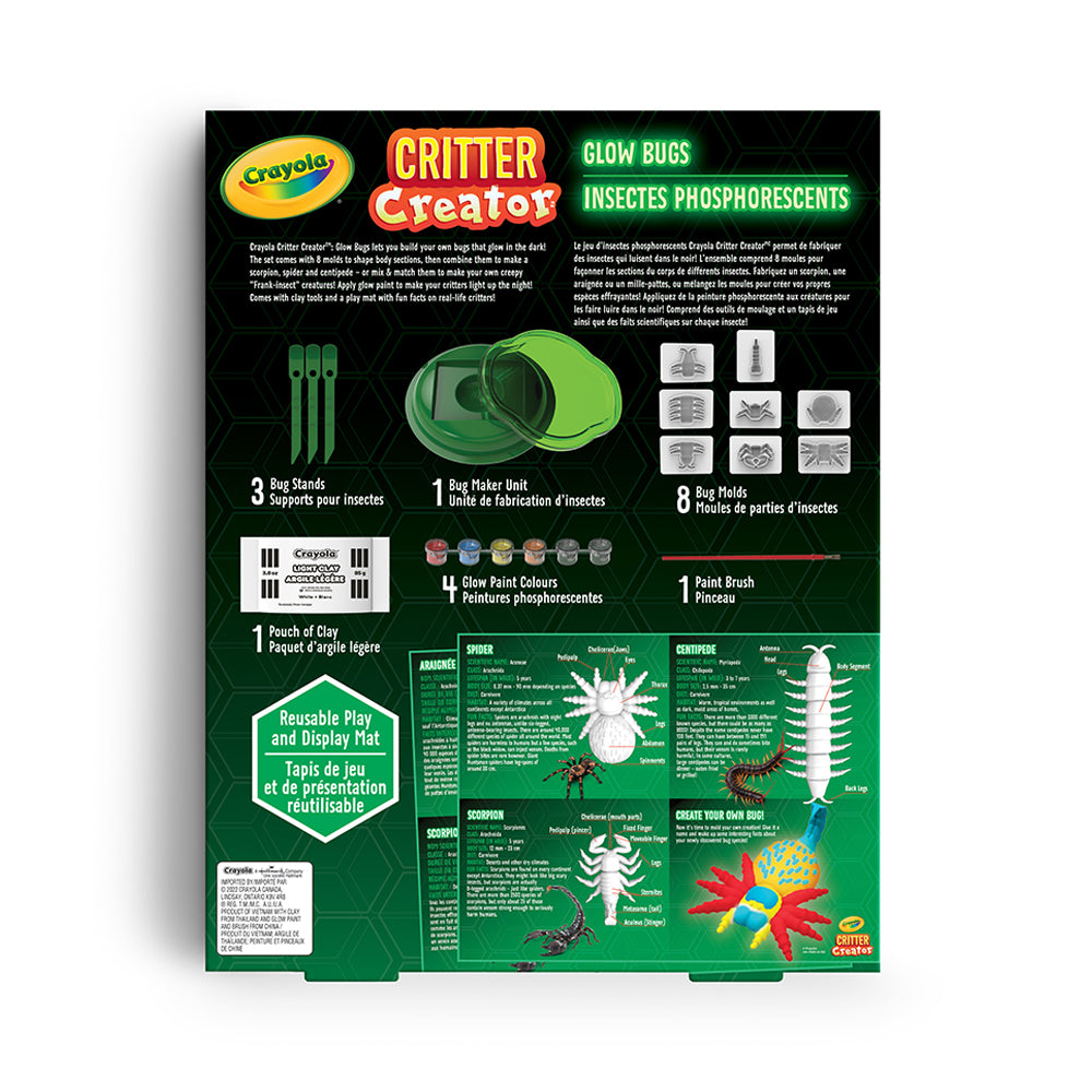 Crayola Critter Creator Glow Bugs