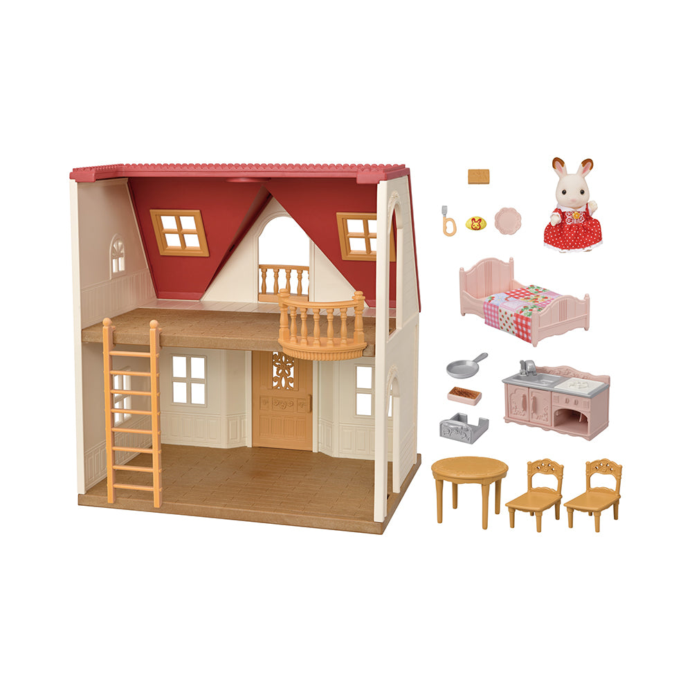 Calico Critters Red Roof Cozy Cottage