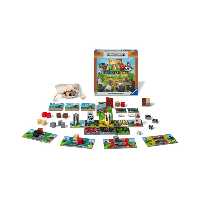 Minecraft Heroes of the Village Board Game