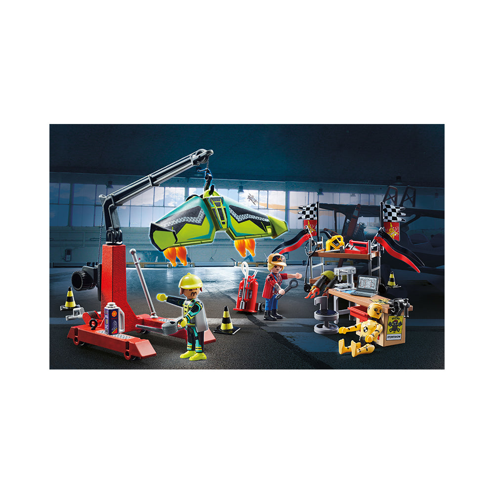 Playmobil Air Stunt Show Service Station Playsets