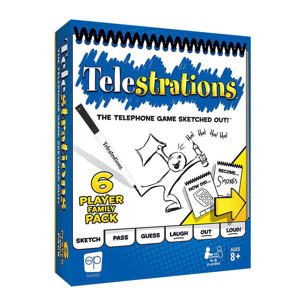 Telestrations Board Game Family Pack