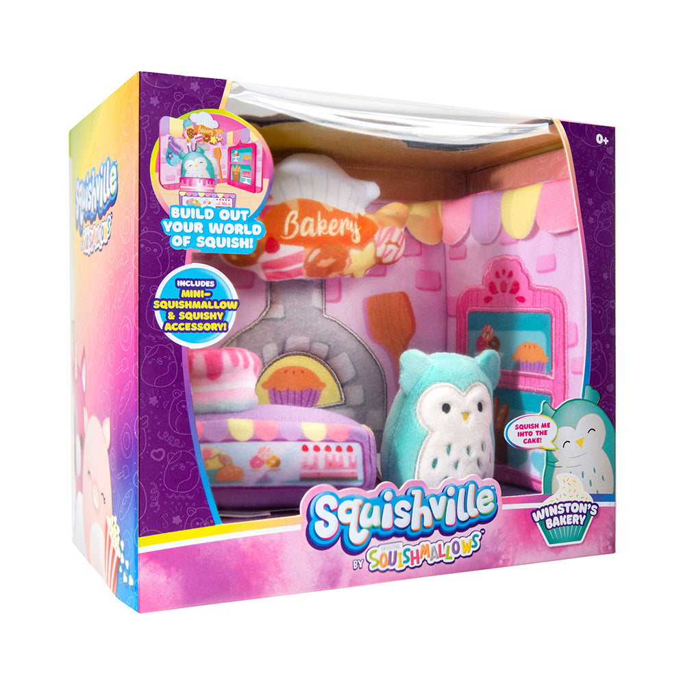 Squishville Squishmallows Soft Playset Assorted