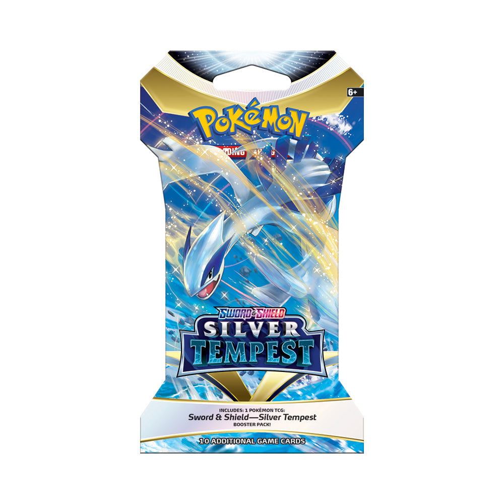 Pokemon TCG Sword & Shield 12 Silver Tempest Sleeved Booster