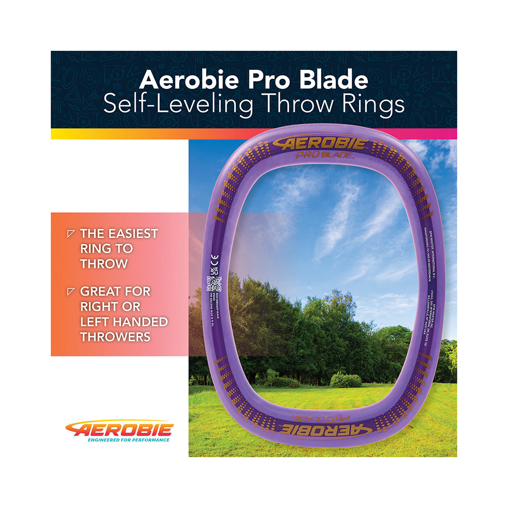 Aerobie Pro Blade Outfoor Flying Disc Purple