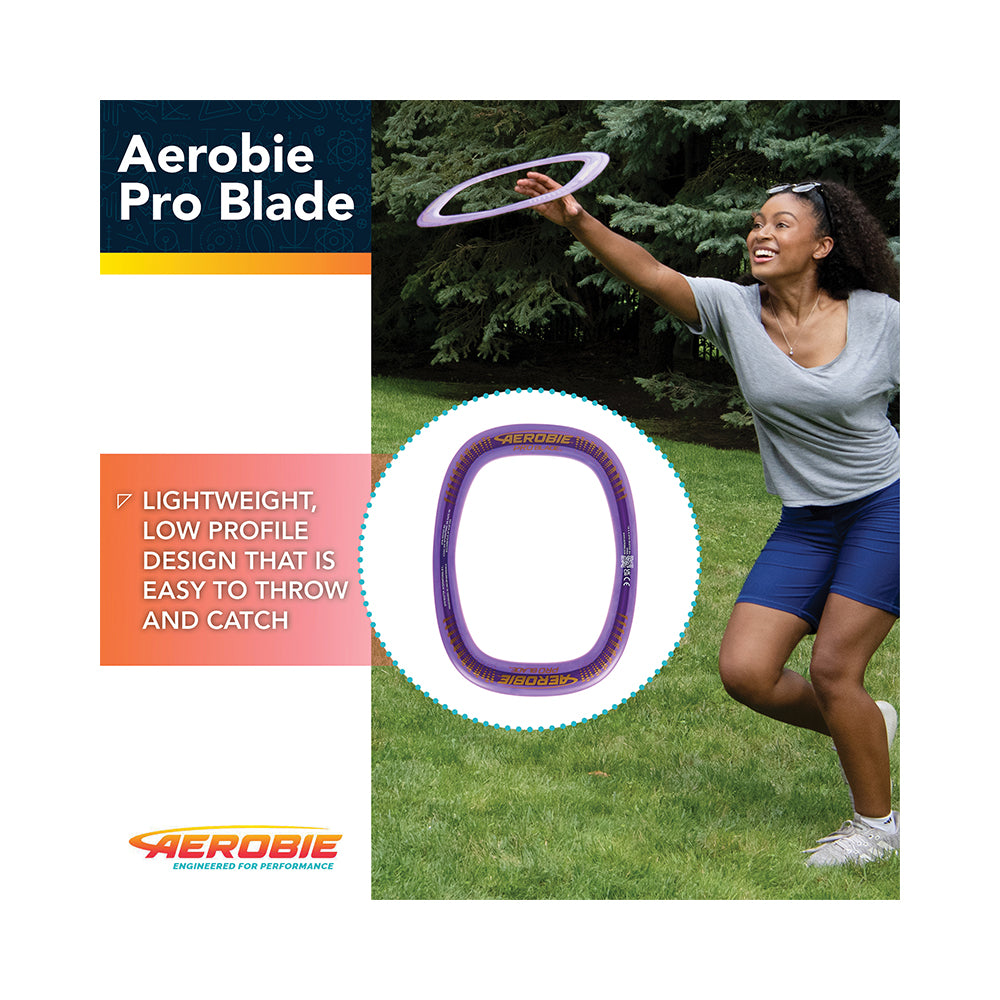 Aerobie Pro Blade Outfoor Flying Disc Purple