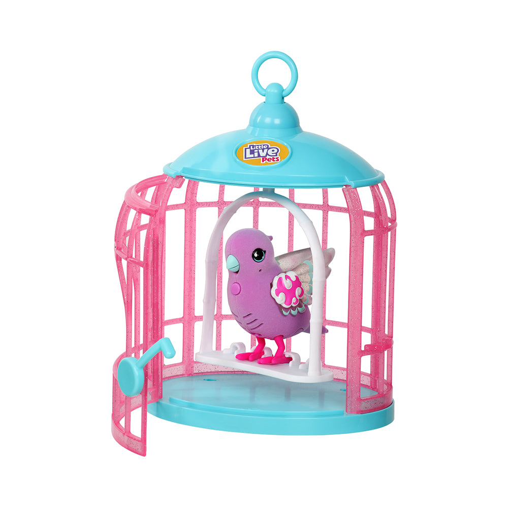 Little Live Pets Lil' Bird and Cage Polly Pearl