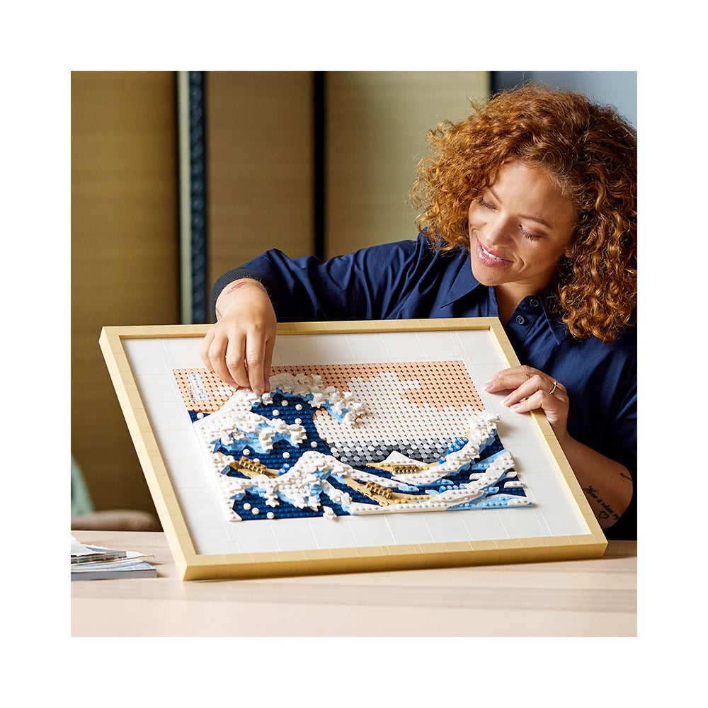 LEGO Art Hokusai – The Great Wave 31208 Building Kit (1,810 Pieces)