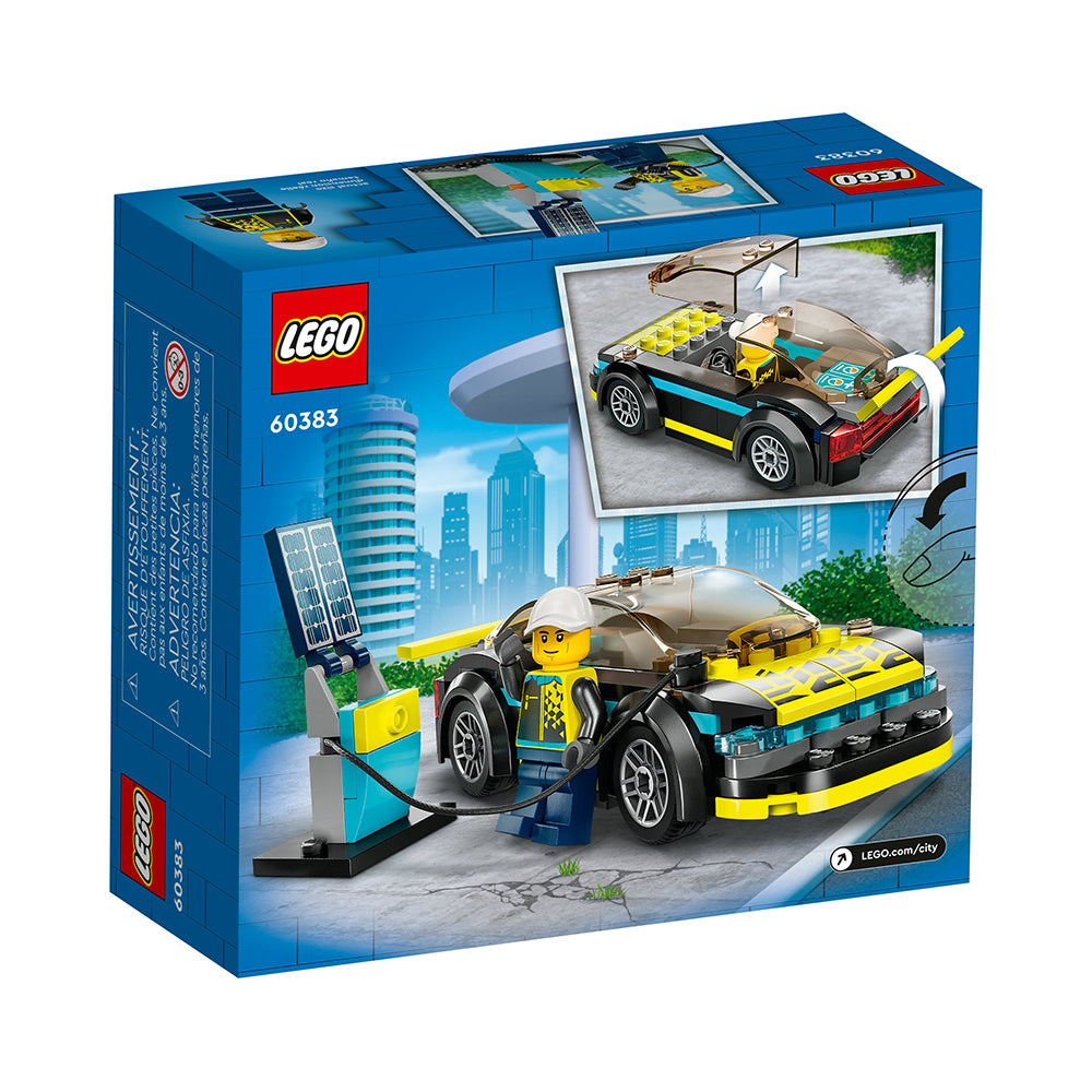 LEGO City Electric Sports Car 60383 Building Toy Set (95 Pieces)