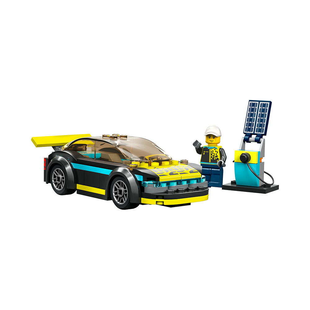 LEGO City Electric Sports Car 60383 Building Toy Set (95 Pieces)