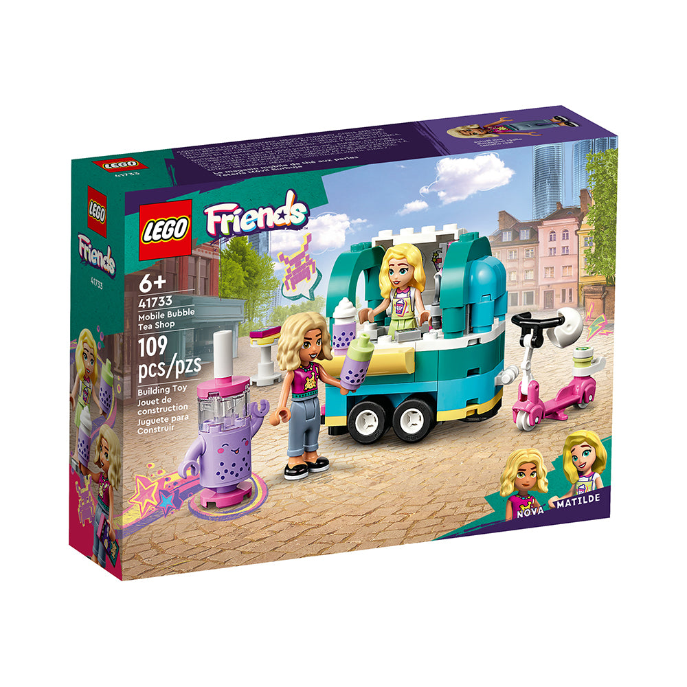 LEGO Friends Mobile Bubble Tea Shop 41733 Building Toy Set (109 Pieces)