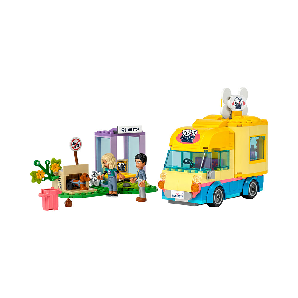 LEGO Friends Dog Rescue Van 41741 Building Toy Set (300 Pieces)