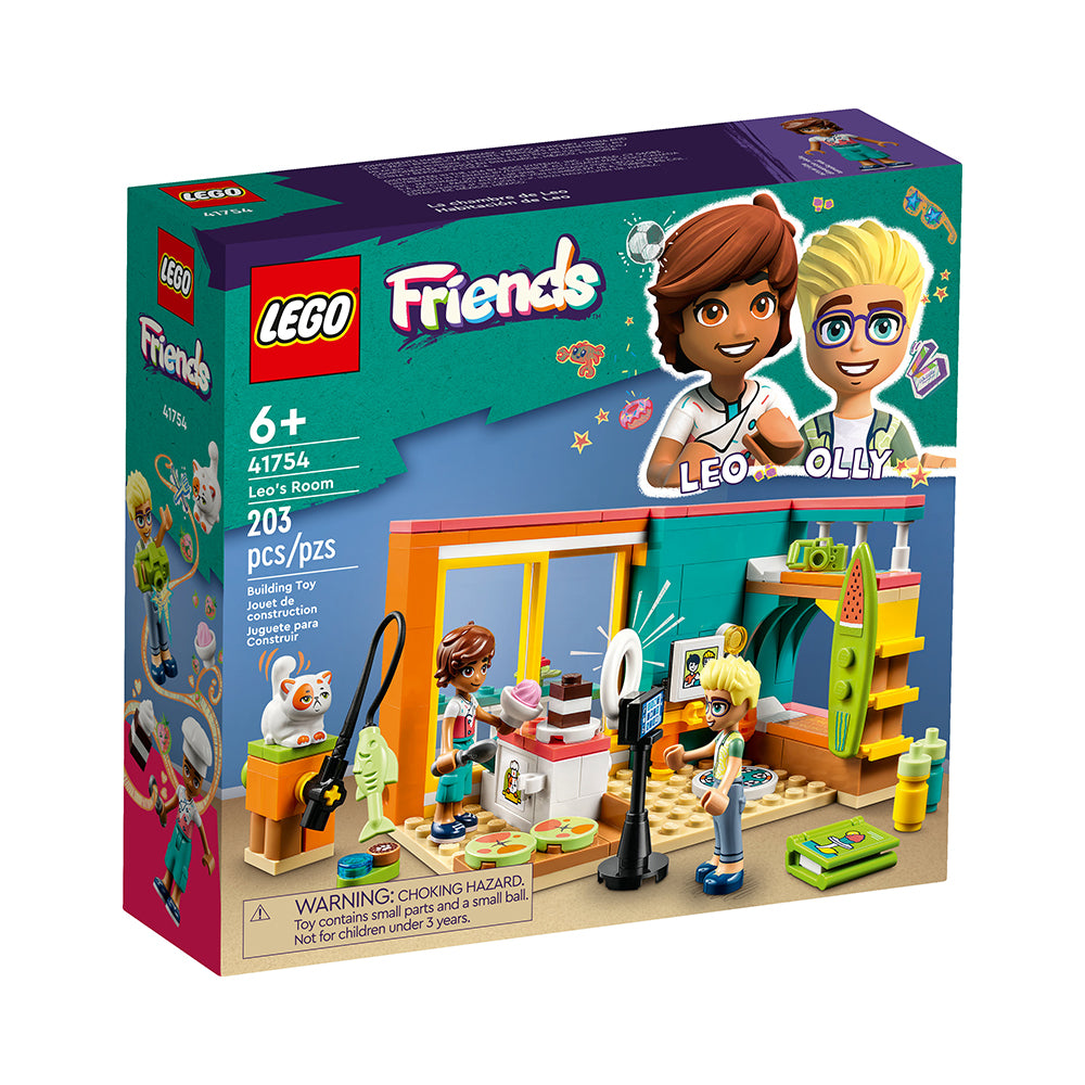 LEGO Friends Leo's Room 41754 Building Toy Set (203 Pieces)