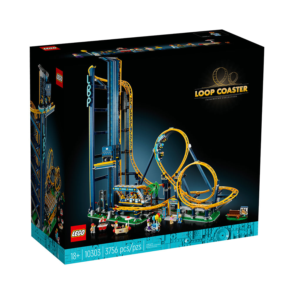 LEGO Loop Coaster 10303 Building Kit 3 756 Pieces Mastermind Toys