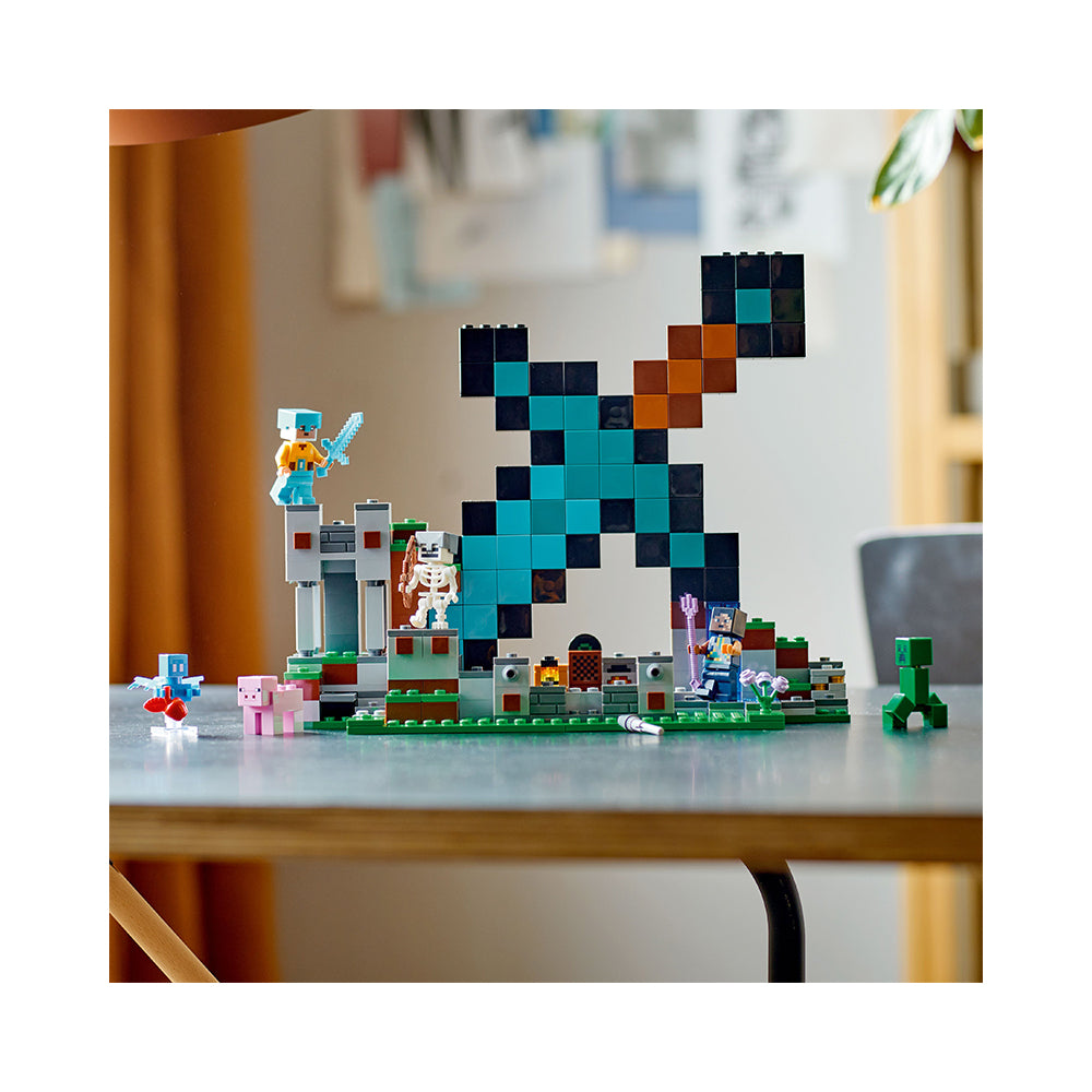 Lego minecraft sword sale