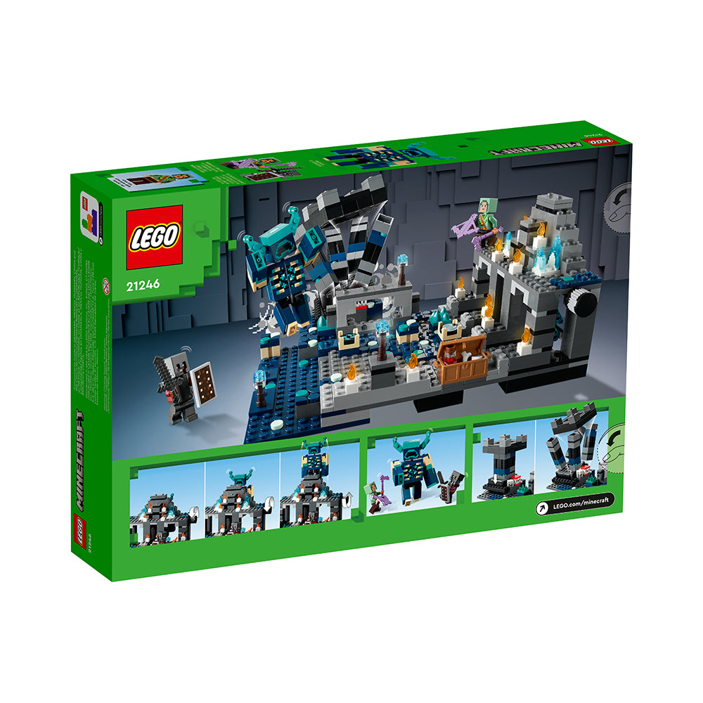 LEGO Minecraft The Deep Dark Battle 21246 Building Toy Set (584 Pieces)