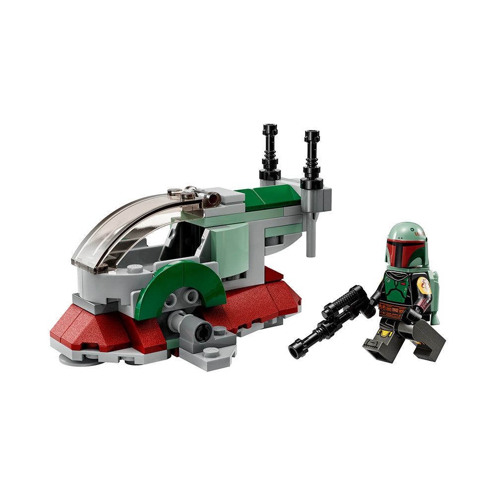 LEGO Star Wars Boba Fett's Starship Microfighter 75344 Building Toy Set (85 Pcs)