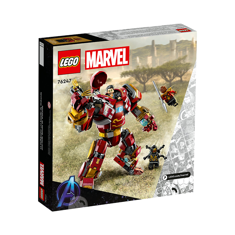 LEGO Marvel The Hulkbuster: The Battle of Wakanda 76247 Building Toy Set (385 Pieces)