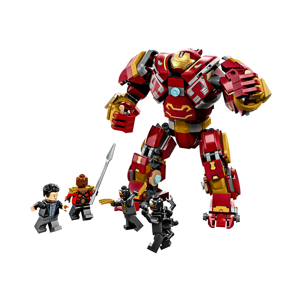 LEGO Marvel The Hulkbuster: The Battle of Wakanda 76247 Building Toy Set (385 Pieces)