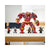 LEGO Marvel The Hulkbuster: The Battle of Wakanda 76247 Building Toy Set (385 Pieces)