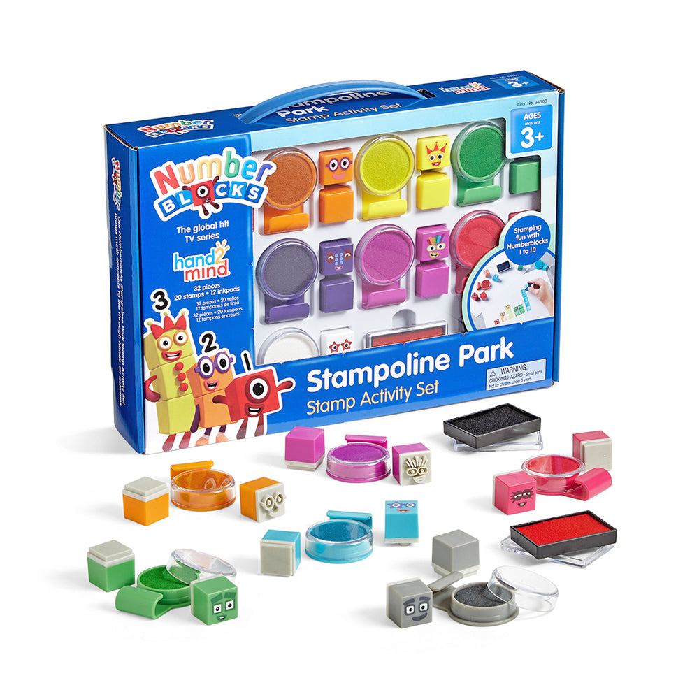 Numberblocks Stampoline Park Activity Set