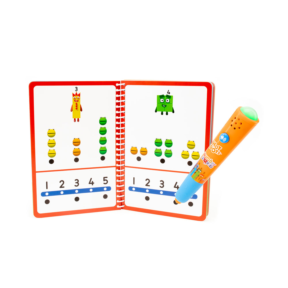 Hot Dots Numberblocks 1-10 Activity Book