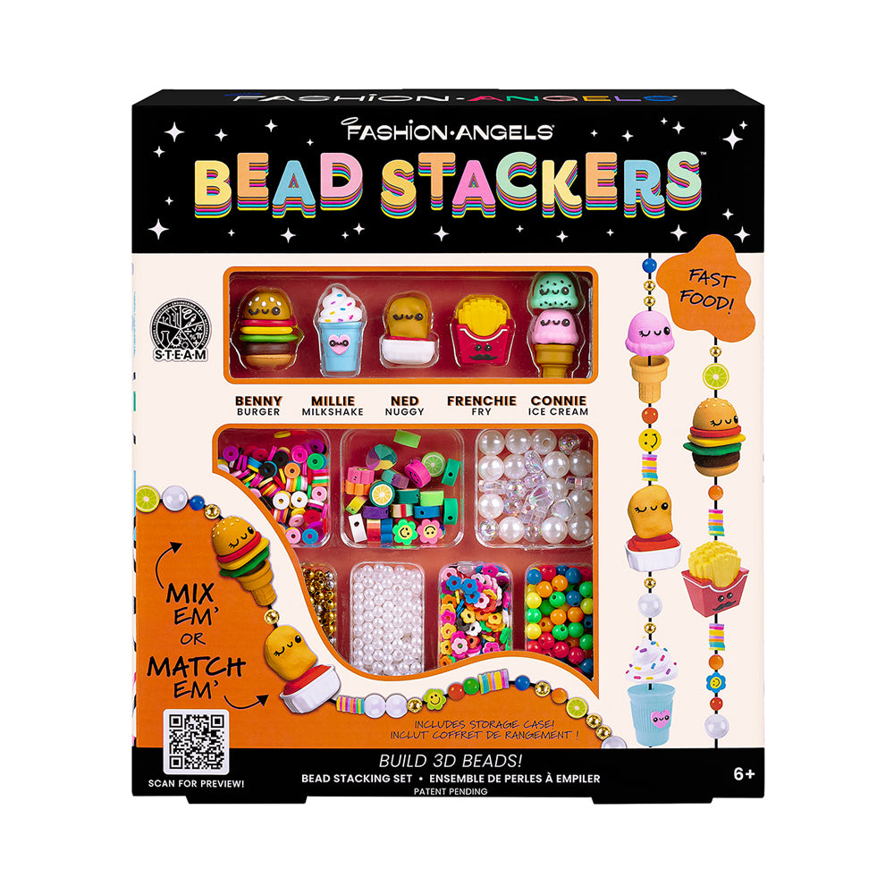 Fashion Angels STACK ATTACK Bead Stacking System - Fast Food