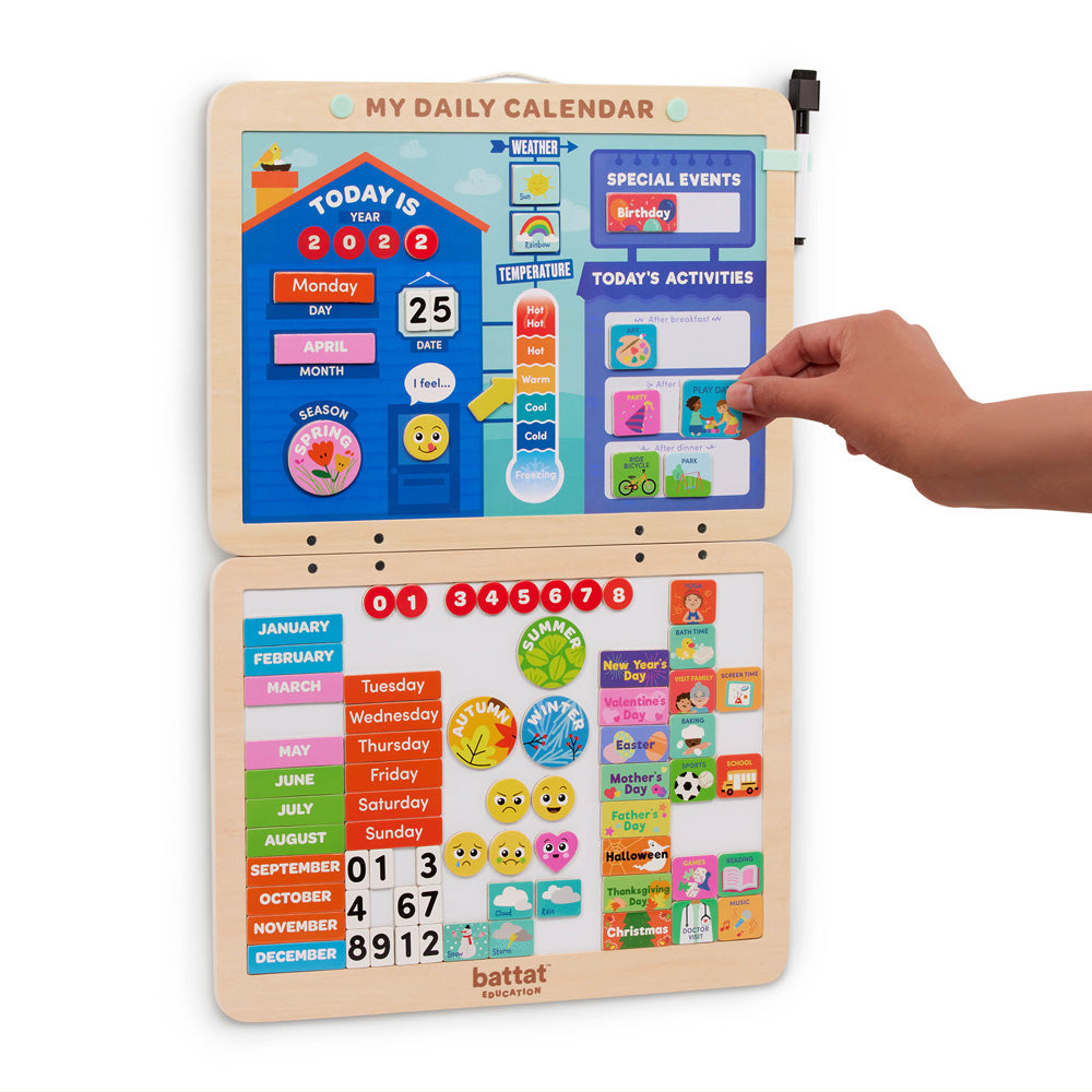 Magnetic Calendar to Help Kids Deal with Change – Mighty + Bright