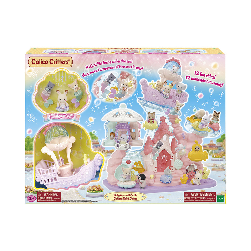 Calico Critters Baby Mermaid Castle