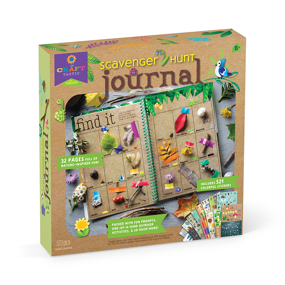 Craftastic  Nature Scavenger Hunt Journal