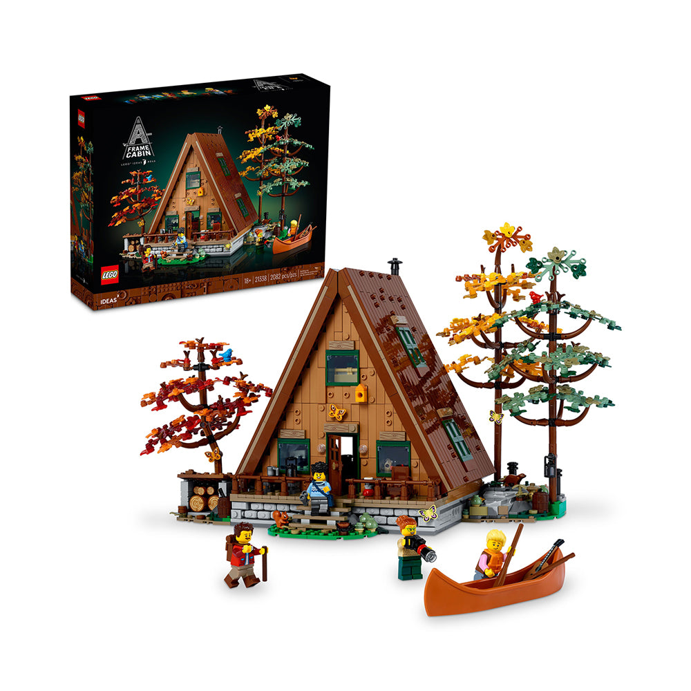 Lego A Frame Cabin 21338 Building Set